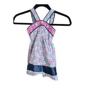 MATILDA JANE It's a‎ Wonderful Parade Pontoon Halter Top - Size 6